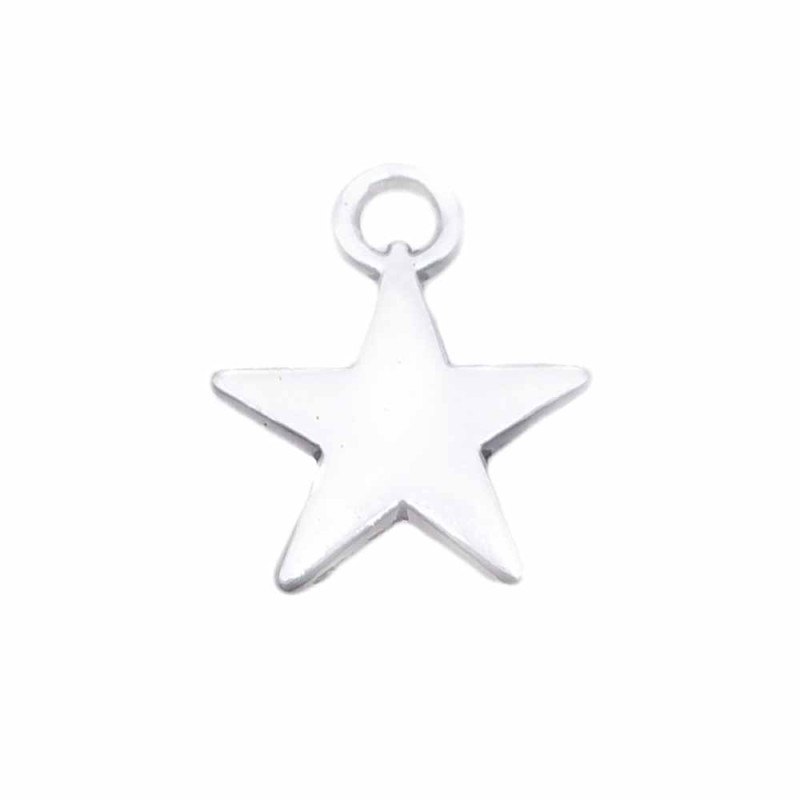 Charms stella 13 mm pacco da 20 pezzi (chste77) - pietreeminuterie.com