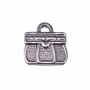 charms borsetta 3d in acciaio 16.6 mm pacco 1 pezzo
