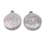 Charms religiosi in acciaio 17x14x2.3 mm 1 pezzo 