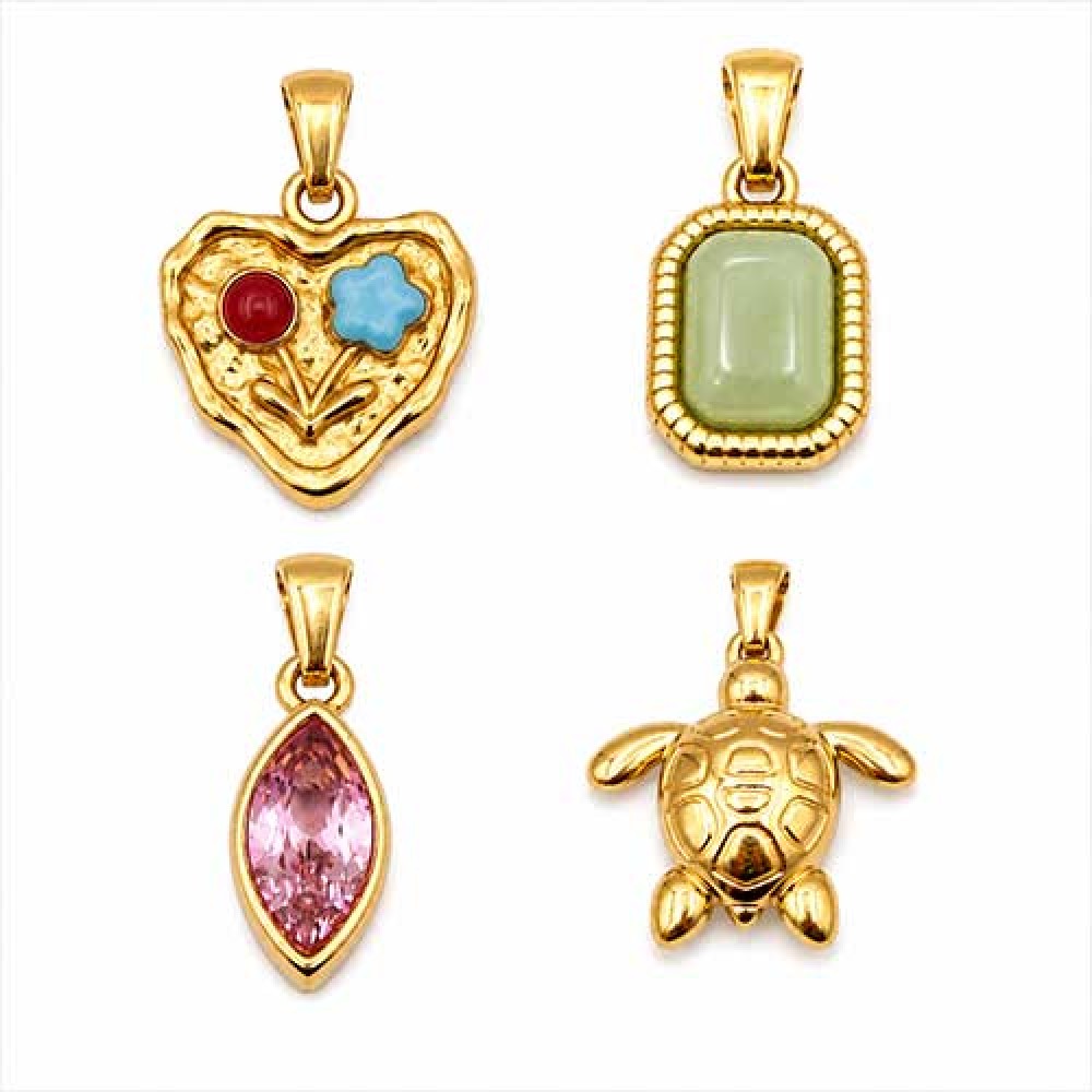 Charms In Acciaio 