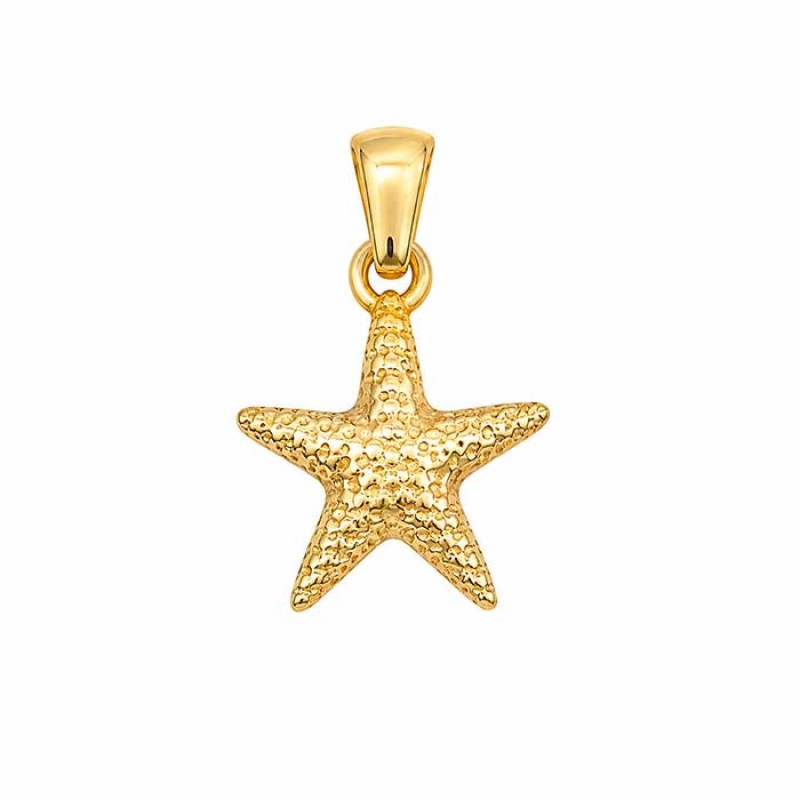 Charms ciondolo acciaio stella marina 16 mm conf. 1 pz Charms ciondolo acciaio stella marina 16 mm conf. 1 pz