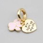 Charms a grappolo oro my life 26 mm conf. 1 pz
