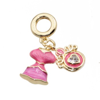Charms a grappolo oro style 26 mm conf. 1 pz