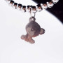 Charms orsetto acciaio 13.7x11.7 mm 1 pz