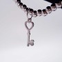 Charms chiavetta acciaio 17.8x6 mm 1 pz