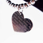 Ciondolo con scritta Amore 19.4 mm pacco 1 pz