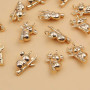 Charms coala Gold plated 15 mm 1 pz