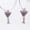 Charms Drink con strass colorati 14 mm pacco 1 pz (drik11) - pietreeminuterie.com
