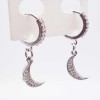 Charms Luna con strass 14 mm pacco 1 pz (Luna22) - pietreeminuterie.com