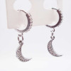 Charms Luna con strass 14 mm pacco 1 pz (Luna22) - pietreeminuterie.com