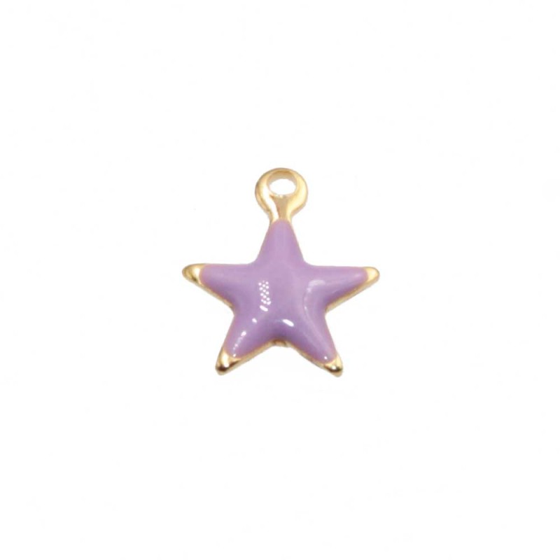 Charms stella acciaio lilla oro 8.5 mm conf. 5 pz - star-11ne33 - pietreeminuterie.com Charms stella acciaio lilla oro 8.5 mm conf. 5 pz (star-11ne33) - pietreeminuterie.com
