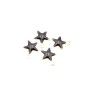 Charms stella acciaio oro 8.5 mm conf. 5 pz