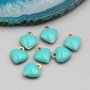 Cuore acciaio tiffany 9 mm conf. 5 pz