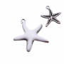 Charms stella marina bianca smaltata 20.7 mm pacco 1 pz