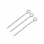 Chiodini a occhiello in acciaio inox 20x05 mm pacco 100 pz