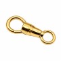 Moschettone acciaio oro 25 mm conf. 1 pz