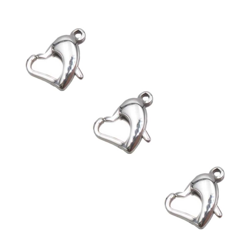 Moschettone in acciaio cuore 11 mm pacco 1 pz (hear5011) - pietreeminuterie.com