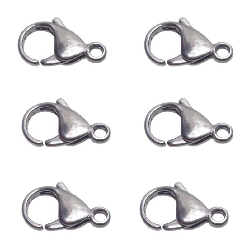 Moschettoni in acciaio 10 mm pacco 20 pz - fr9481 - pietreeminuterie.com Moschettoni in acciaio 10 mm pacco 20 pz (fr9481) - pietreeminuterie.com