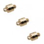 Chiusura magnetica placcata oro 14 kt 10x6 mm 1 pz