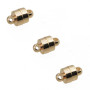 Chiusura magnetica placcata oro 14 kt 10x6 mm 1 pz