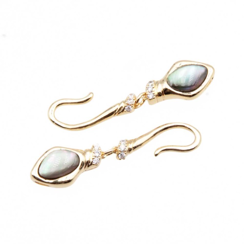Chiusura ad amo con pietre dure occhi di gatto nero oro 37 mm con strass conf. 1 pz - chiu-9621 - pietreeminuterie.com Chiusura ad amo con pietre dure occhi di gatto nero oro 37 mm con strass conf. 1 pz (chiu-9621) - pietreeminuterie.com