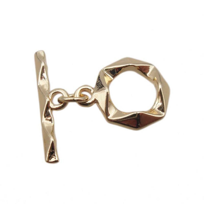 Chiusura a t bar oro 13 mm 1 pz - tbar13mm - pietreeminuterie.com Chiusura a t bar oro 13 mm 1 pz (tbar13mm) - pietreeminuterie.com