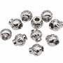 Distanziatori acciaio intagliato 5x4 foro 2 mm conf. 10 pz