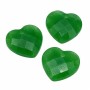 Ciondolo avventurina cuore 11 mm sfac. conf. 1 pz