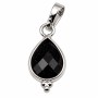 Ciondolo polvere di stelle goccia 16 mm argento conf. 1 pz