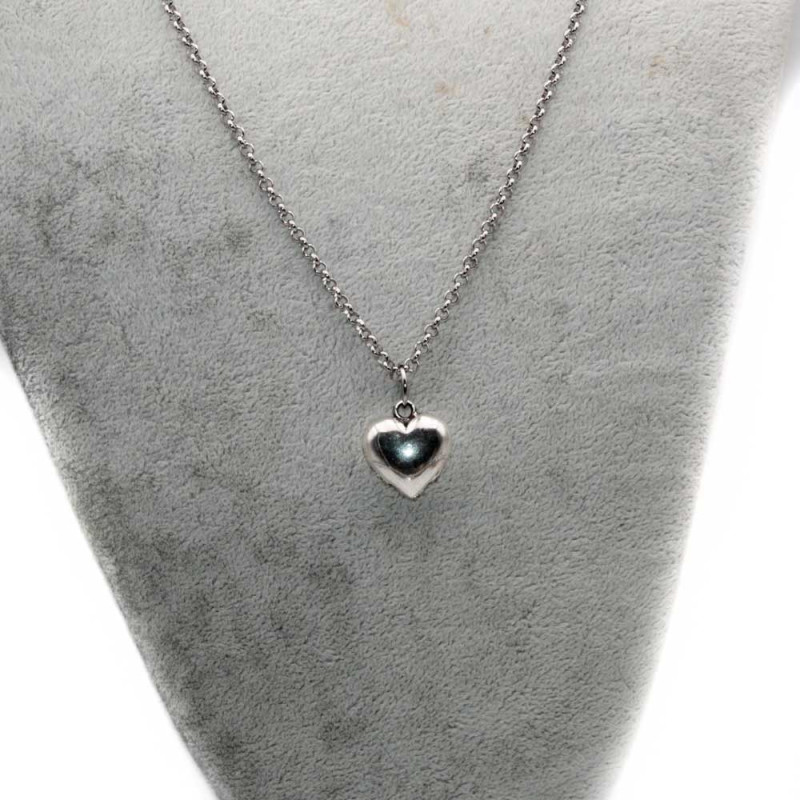 Ciondolo cuore in zama 18.5x17.5 mm conf. da 5 pz (hear-12) - pietreeminuterie.com