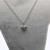 Ciondolo cuore in zama 22x20 mm decorato conf. 2 pz