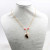 Collana con perle di maiorca e pendente conchiglia 