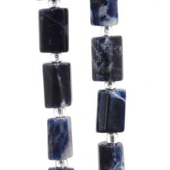 Sodalite colonna 9x6.5 mm circa conf. 5 pz