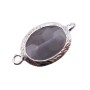 Connettore occhi di gatto grigio 20x15 mm 1 pz