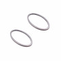 Connettore ovale in acciaio 16x9,2 mm pacco 5 pezzi 