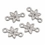 Connettori in acciaio fiore 10x5 mm conf. 10 pz