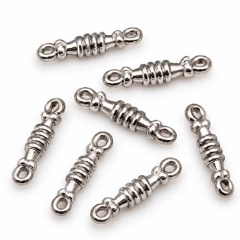 Connettori in acciaio colonna 10 mm conf. 6 pz