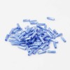 Perline vetro tubicino azzurro 6x2 mm conf. 5 GR (circa 150 pz) Perline vetro tubicino azzurro 6x2 mm conf. 5 GR (circa 150 pz)