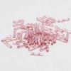 Perline vetro tubicino rosa 7x2 mm conf. 5 GR (circa 150 pz) Perline vetro tubicino rosa 7x2 mm conf. 5 GR (circa 150 pz)