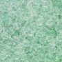 Perline mezzi cristalli acquamarina sfac. 4 mm A++ conf. 20 GR circa 200 pz