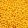 Perline in vetro Chicco di riso 7x4 mm gialle conf. 20 GR (circa 90 pz)