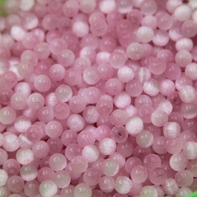 Perline occhi di gatto tonde celesti 6 mm A++ quality conf. 20 GR 70 pz circa - cont-1007 - pietreeminuterie.com Perline occhi di gatto tonde celesti 6 mm A++ quality conf. 20 GR 70 pz circa (cont-1007) - pietreeminuterie.com