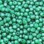 Bicono verde militare pastello in vetro 4x3 mm conf. 10 gr (125 perline circa)