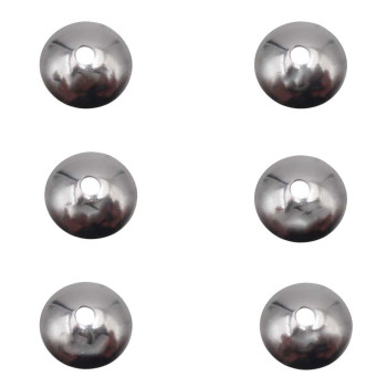 Coppette in acciaio 10 mm pacco 30 pz