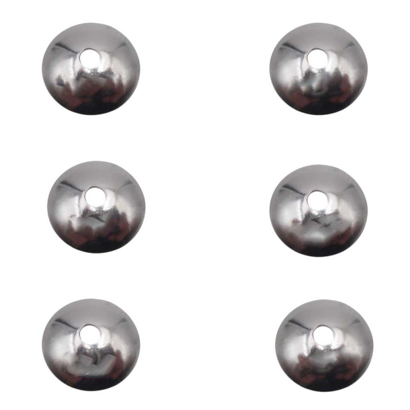 Coppette in acciaio 10 mm pacco 30 pz (fb9995) - pietreeminuterie.com