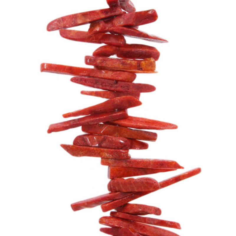 Madrepora rossa bastoncini 25/50 mm 10 pz (madr4100) - pietreeminuterie.com