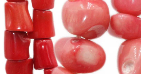 Perline Sfaccettate Di Corallo Rosso, Da 3 A 3,5 Mm, Perline Organiche, Creazione Di Gioielli, 20 Pollici, SKU1479 - Italia