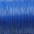 Cordino cerato blu 1 mm conf. 15 mt