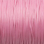 Cordino cerato rosa 1 mm conf. 15 mt