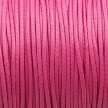Cordino cerato rosa scuro 1 mm conf. 15 mt